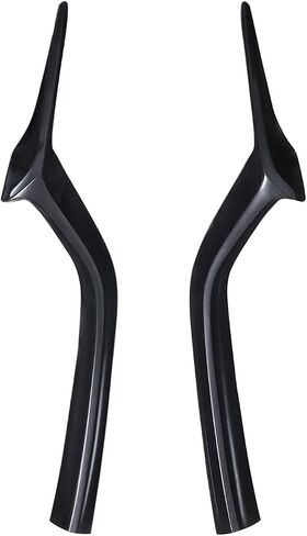 Secosautoparts 2pcs الشبكة الأمامية إدراج تغطية صب ABS متوافق مع Mazda Cx-5 Cx5 2022 2023 2024 Gloss Black Expressions in Kuwait