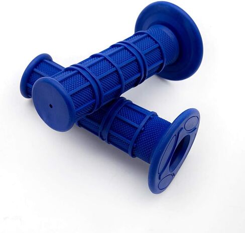 PROCNC 22mm 7/8" Universal Motorcycle Rubber Handlebar Grips for KDX125 KDX250 KLX125 KX125 KX250 KX65 KX85 KX250F KX450F KLX450R KX250X KX450X KLX140/L KLX140G KLR650 (Orange) in Saudi Arabia
