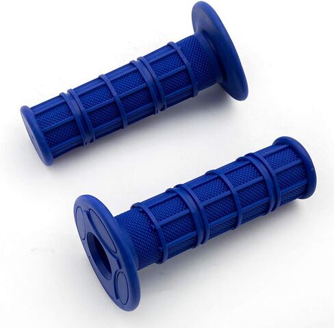 PROCNC 22mm 7/8" Universal Motorcycle Rubber Handlebar Grips for KDX125 KDX250 KLX125 KX125 KX250 KX65 KX85 KX250F KX450F KLX450R KX250X KX450X KLX140/L KLX140G KLR650 (Orange) in Saudi Arabia
