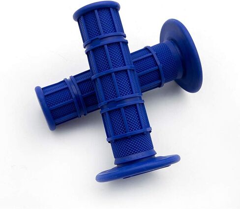PROCNC 22mm 7/8" Universal Motorcycle Rubber Handlebar Grips for KDX125 KDX250 KLX125 KX125 KX250 KX65 KX85 KX250F KX450F KLX450R KX250X KX450X KLX140/L KLX140G KLR650 (Orange) in Saudi Arabia
