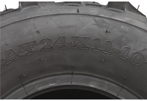 Ocelot Mars-B 24x11-10 Utility ATV/UTV Tire – 6-Ply Off-Road Quad & Side-by-Side Tire, V-Angled Tread for Mud, Sand & Hard Surfaces, Durable All-Terrain Performance in Saudi Arabia