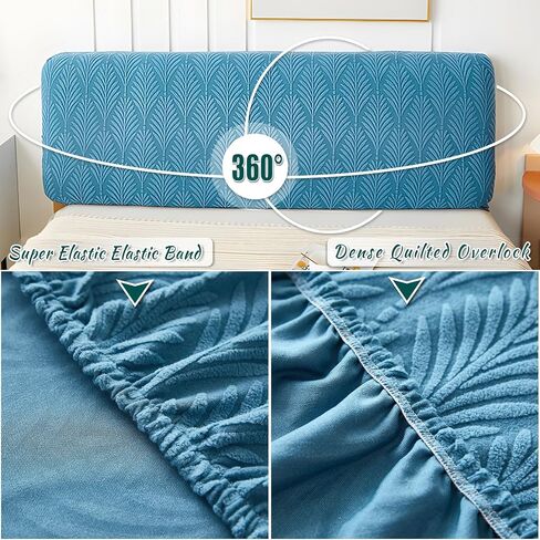 Jokivtou Solid Jacquard Fabric اللوح الأمامي الأغطية المغطاة ، اللوح الأمامي للسرير ، غطاء رأس السرير ، مسند الظهر ، غطاء الأمامي ، غطاء أمامي ، غطاء واقية ، واقية من الغبار الحديثة الحديثة in Saudi Arabia