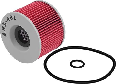 AHL 401 Oil Filter for Kawasaki ZG1200 ZG 1200 Voyager XII 1198 1986-2003,ZG1000 CONCOURS 998 2002-2006,ZRX1200 DAEG 1200 2009,ZRX1200 1200 2001-2006,ZZR1200 ZZR 1200 1200 2002-2005 (Pack of 3) in Saudi Arabia