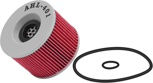AHL 401 Oil Filter for Kawasaki ZG1200 ZG 1200 Voyager XII 1198 1986-2003,ZG1000 CONCOURS 998 2002-2006,ZRX1200 DAEG 1200 2009,ZRX1200 1200 2001-2006,ZZR1200 ZZR 1200 1200 2002-2005 (Pack of 3) in Saudi Arabia