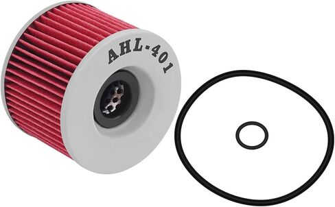 AHL 401 Oil Filter for Kawasaki ZG1200 ZG 1200 Voyager XII 1198 1986-2003,ZG1000 CONCOURS 998 2002-2006,ZRX1200 DAEG 1200 2009,ZRX1200 1200 2001-2006,ZZR1200 ZZR 1200 1200 2002-2005 (Pack of 3) in Saudi Arabia