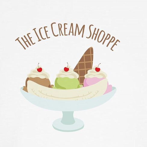 CafePress The Ice Cream Shoppe Classic Thong Underwear, Womens Panties in Saudi Arabia