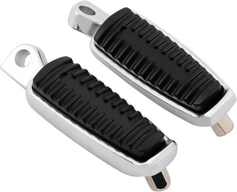 Green-L Motorcycle Footpeg with Wear Peg Fit for Harley Sportster Iron XL883 XL1200 Nightster VRSC V Rod (Black) in Saudi Arabia