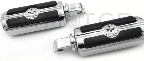 HONGK- Spike Bamboo Footpeg Compatible with all passenger Victory 8-Ball (Front/Rear) chrome [B07PZKMJQW] in Kuwait