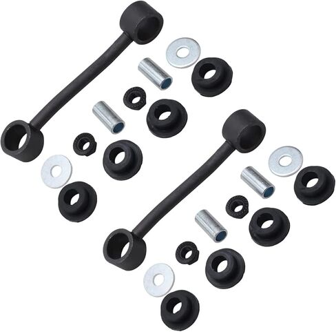Detroit Axle - Front End 10pc Suspension Kit for 2008-2012 Jeep Liberty, 2007-2011 Dodge Nitro, 2 Upper Control Arms w/Ball Joint 2 Lower Ball Joints 2 Sway Bars 4 Inner Outer Tie Rods Replacement in Kuwait