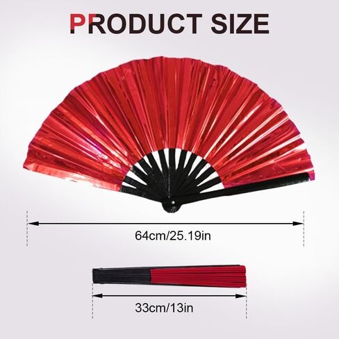 Folding Hand Fan for Line Dancing, Boots on The Ground Fan, Foldable Craft Holding Colors Fan Popping Hand Fan for Dance Parties (Transparent Blue) in Saudi Arabia