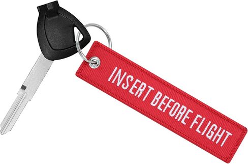 Premium Motorcycle Keychain - Durable Embroidered Key Tag for Riders of Cars, ATV, Dirt Bikes, Scooter & More in Kuwait