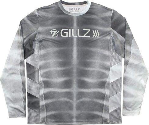 Gillz Men Long Sleeve Waterman Series UV Fishing Shirt - UV Protection | خفيفة الوزن وتنفس | رطوبة الفتل in Kuwait