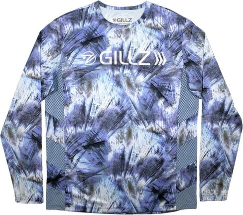 Gillz Men Long Sleeve Waterman Series UV Fishing Shirt - UV Protection | خفيفة الوزن وتنفس | رطوبة الفتل in Kuwait