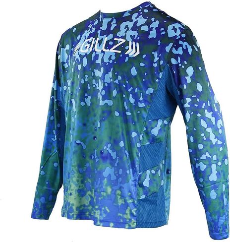 Gillz Men Long Sleeve Waterman Series UV Fishing Shirt - UV Protection | خفيفة الوزن وتنفس | رطوبة الفتل in Kuwait