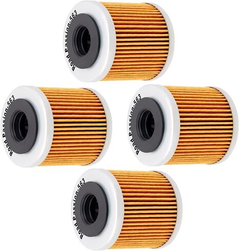 Road Passion High Performance Oil Filter for TE510/TE450 2008-2010 / TE630 2011 / TXC250 2008-2009(pack of 4) in Saudi Arabia