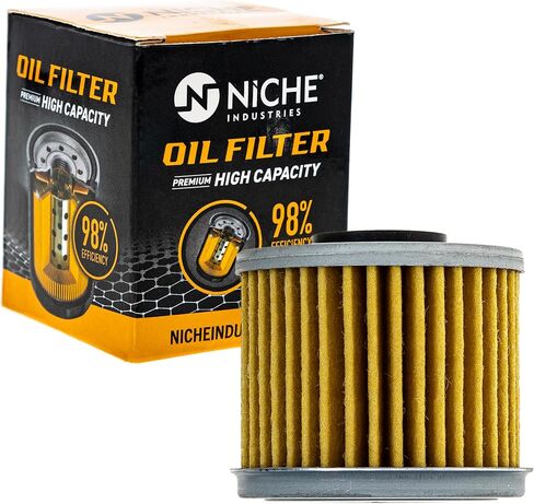 NICHE Oil Filter for Honda Africa Twin 1000 1100 CRF1000L CTX700 CTX700N Goldwing 1800 NC750X Talon 1000R 15412-MGS-D21 in Saudi Arabia