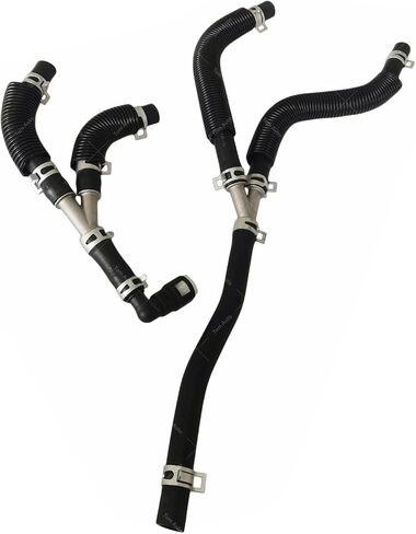 626-315HP Aluminum Engine HVAC Heater Hose Assembly Compatible with Chrysler Town & Country Dodge Grand Caravan 3.6L 2011-2020 Inlet & Outer Replace 5058729AH in Saudi Arabia