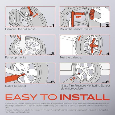 A-premium 4pcs مستشعر مراقبة ضغط الإطارات A-premium 4pcs-متوافق مع Mazda 3 2019-2024 ، 6 2021-2024 ، CX-3 2021-2024 ، CX-30 ، CX-5 ، CX-50 ، CX-9 ، CX-90 ، MX-30 ، MX-5 MIATA-315MH. in Saudi Arabia