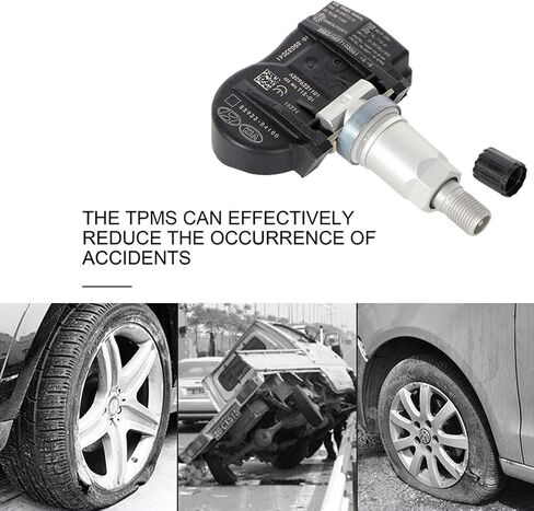 Programmed TPMS Sensor 1PC 433MHz for Hyundai for Elantra 2015-2019 for Hyundai for Ioniq 2017-2019 for Hyundai for Santa Fe 2018-2019 Tire Pressure Monitoring System Sensor Replace 52933D4100 in Saudi Arabia