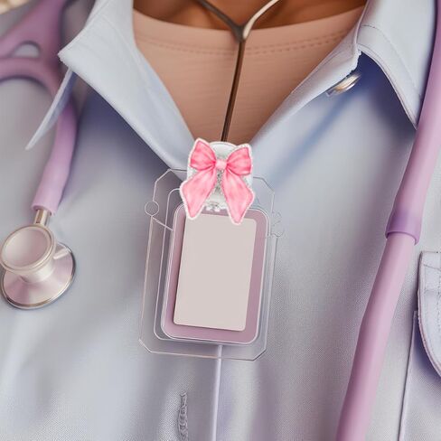 مضحكة ممرضة شارة بكرة لبطاقة هوية preppy شارة الشارة بكرات الهدايا القابلة للسحب للممرضة المعلم NP RN LPN CNA إكسسوارات العمال الطبي للعمل in Kuwait