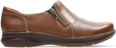 Clarks New Women's Appley Zip Black Leather 6 in Saudi Arabia