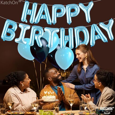 KatchOn, Green Happy Birthday Balloon Banner - 16 Inch | Green Mylar Foil Balloon For Happy Birthday Decorations | Birthday Sign Banner For Birthday Party Decorations in Saudi Arabia