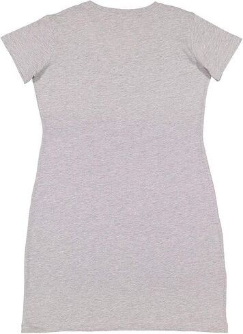 LAT Ladies 100% Cotton Jersey Short Sleeve V-Neck Swim Cover-up Dress (3522) in Saudi Arabia