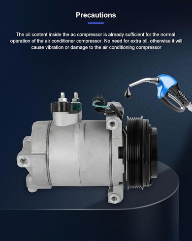 ECCPP A/C Compressor with Clutch 2007-2011 Fit for Jeep Wrangler 3.8L AC Compressor in Saudi Arabia