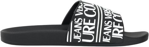 VERSACE JEANS COUTURE Sandal 78YA3SQ1 71352 Colour Black 899 in Saudi Arabia