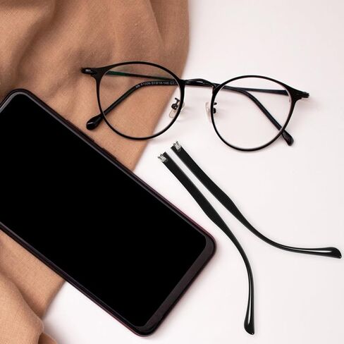 Mobestech 1pair Eyeglasses Arm Replacement Kit Lightweight Non-Slip Glasses Legs Compatible with Sunglasses Glasses Comfortable Fashionable Eyeglass Temple Accessories in Saudi Arabia