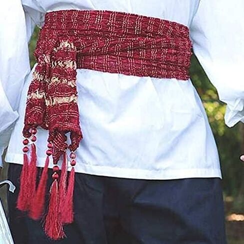 Limited Pirate or Gypsy Costume Accessory: Stylish Tasseled Sash for Men and Women in Kuwait