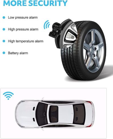 Upgrade TPMS Tire Pressure Sensors 433MHz Compatible with Nissan 2019-2023 Altima 2014-2020 Rogue Replaces# 407003VU0A 407004CB0A 407004CB0B (4PCS) in Saudi Arabia