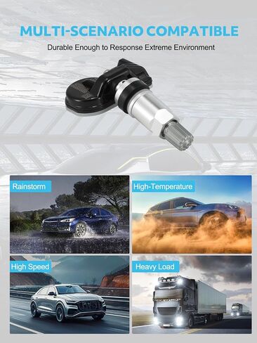 Upgrade TPMS Tire Pressure Sensors 433MHz Compatible with Nissan 2019-2023 Altima 2014-2020 Rogue Replaces# 407003VU0A 407004CB0A 407004CB0B (4PCS) in Saudi Arabia