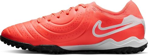 Nike Tiempo Legend 10 Pro Turf Low-Top Soccer Shoes (DV4336-800, Hot Lava/White) in Saudi Arabia