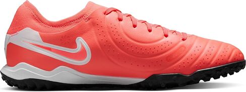 Nike Tiempo Legend 10 Pro Turf Low-Top Soccer Shoes (DV4336-800, Hot Lava/White) in Saudi Arabia