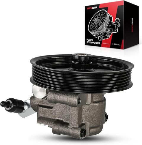 مضخة توجيه كهربائية Torchbeam، مع بكرة، متوافقة مع 2007-2013 Altima 2.5L، 2002-2011 X-Trail، استبدل 21-5478، 214071، 215478، 49110CN00C، 49110JA000، مضخة مساعدة الطاقة in Kuwait