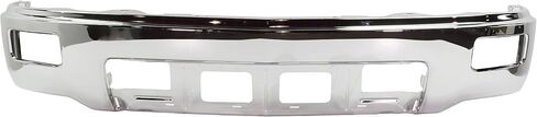 Garage-Pro Front Bumper Compatible with CHEVROLET SILVERADO 1500 2014-2015 Chrome with Fog Light Holes in Saudi Arabia