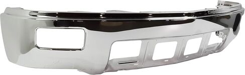 Garage-Pro Front Bumper Compatible with CHEVROLET SILVERADO 1500 2014-2015 Chrome with Fog Light Holes in Saudi Arabia