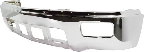 Garage-Pro Front Bumper Compatible with CHEVROLET SILVERADO 1500 2014-2015 Chrome with Fog Light Holes in Saudi Arabia