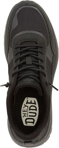 Hey Dude Men Sirocco Alta M Essentials Black/Black 10 Medium in Saudi Arabia