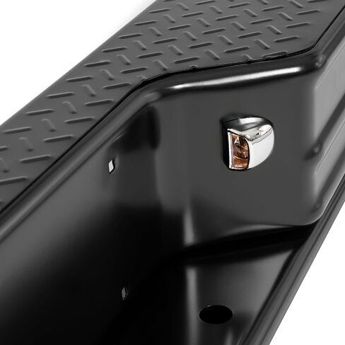 KUAFU Rear Bumper Compatible with 1967-1991 C/K Fleetside 1978-1985 Ram charger 1978-1998 Ford Bronco F250 F350HD Styleside (Compatible with 21000 Fey vehicle specific mounting kit) in Saudi Arabia