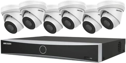 كاميرا مراقبة TVI Turret Dome بدقة 5 ميجابكسل، كاميرا تناظرية، IP67 مقاومة للعوامل الجوية الخارجية، عدسة ثابتة 4 في 1 AHD/CVBS/CVI/TVI/- 2.8 مم in Kuwait
