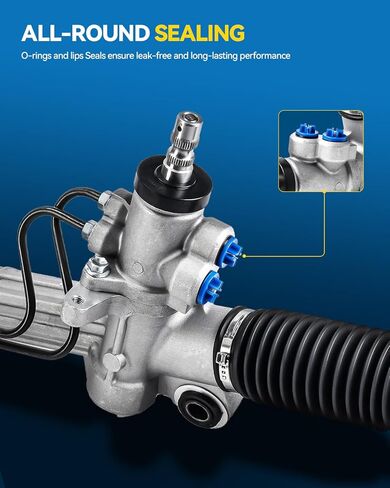 PHILTOP Power Steering Rack and Pinion Compatible with Lexus RX300 1999 2000 2001 2002 2003 All Models, Hydraulic Rack and Pinion Replace 26-2611 in Kuwait