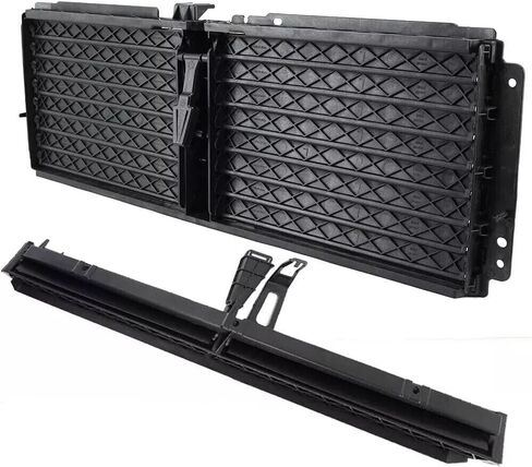 2PCS Front Bumper Radiator Upper & Lower Grille Shutter For GMC Terrain Chevrolet Equinox 2018 2019 2020 2021 2022 84460245 84614525 in Saudi Arabia