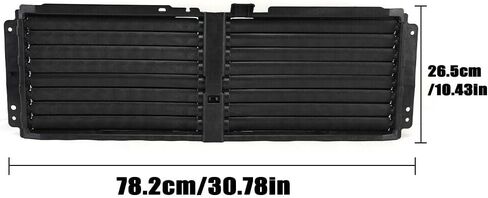 2PCS Front Bumper Radiator Upper & Lower Grille Shutter For GMC Terrain Chevrolet Equinox 2018 2019 2020 2021 2022 84460245 84614525 in Saudi Arabia