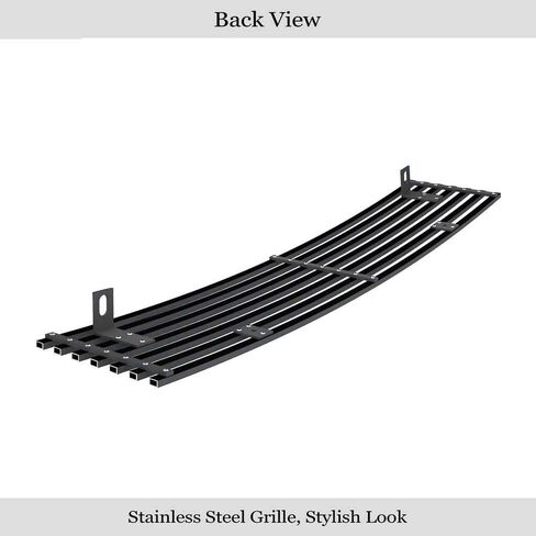 APS Compatible with Nissan Cube 2009-2014 Main Upper Stainless Steel SS Black Billet Front Grill Grille Insert S18-H83668N in Saudi Arabia