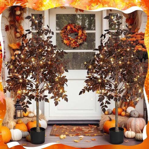 4ft الخريف البرقوق cimicifuga شجرة البذور الشكر الاصطناعي ficus ورقة الشجرة ديكور الخريف ديكور الصعود للحفل in Kuwait
