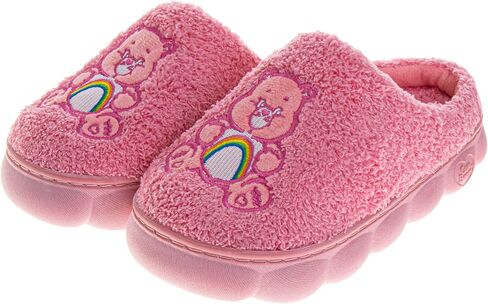 Josmo Care Bear Slippers for Women - Bear Sandal House Shoes - Nonslip Comfy Plush Soft Fluffy Warm (أحجام 5-10 بالغين) in Kuwait