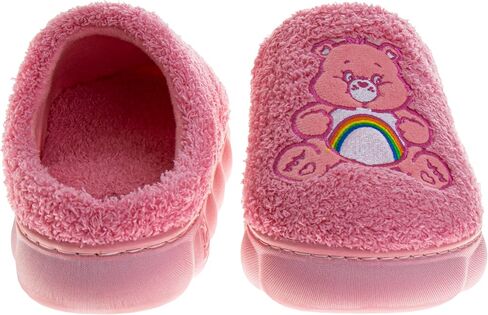Josmo Care Bear Slippers for Women - Bear Sandal House Shoes - Nonslip Comfy Plush Soft Fluffy Warm (أحجام 5-10 بالغين) in Kuwait