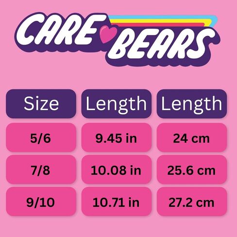 Josmo Care Bear Slippers for Women - Bear Sandal House Shoes - NonSlip Comfy Plush Soft Fluffy Warm (Sizes 5-10 Adults) in Saudi Arabia